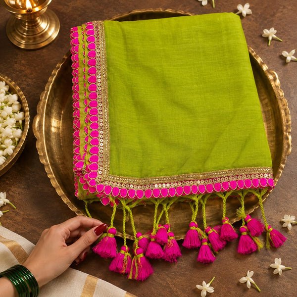 120 Count Pure Mulcotton Saree