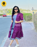 Jamdani Dress with Jacket
