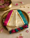 120 Count Pure Mulcotton Saree inspired from kanchipattu
