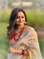 120 Count Pure Mulcotton Saree inspired from kanchipattu