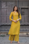 Mustard Yellow Co-ord Set