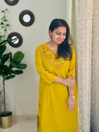Mustard Yellow Co-ord Set