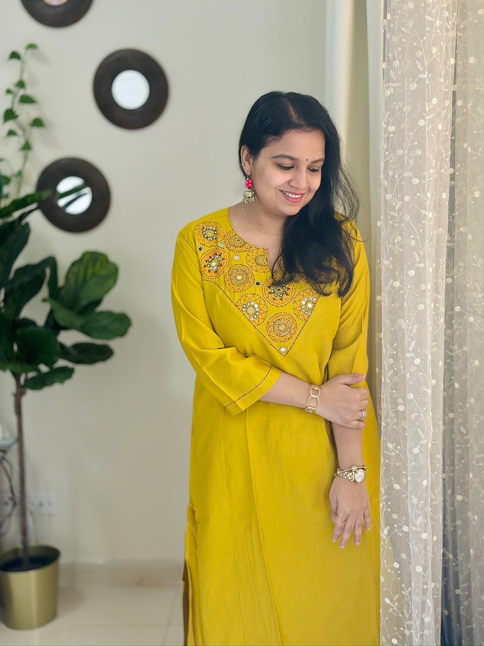 Mustard Yellow Co-ord Set