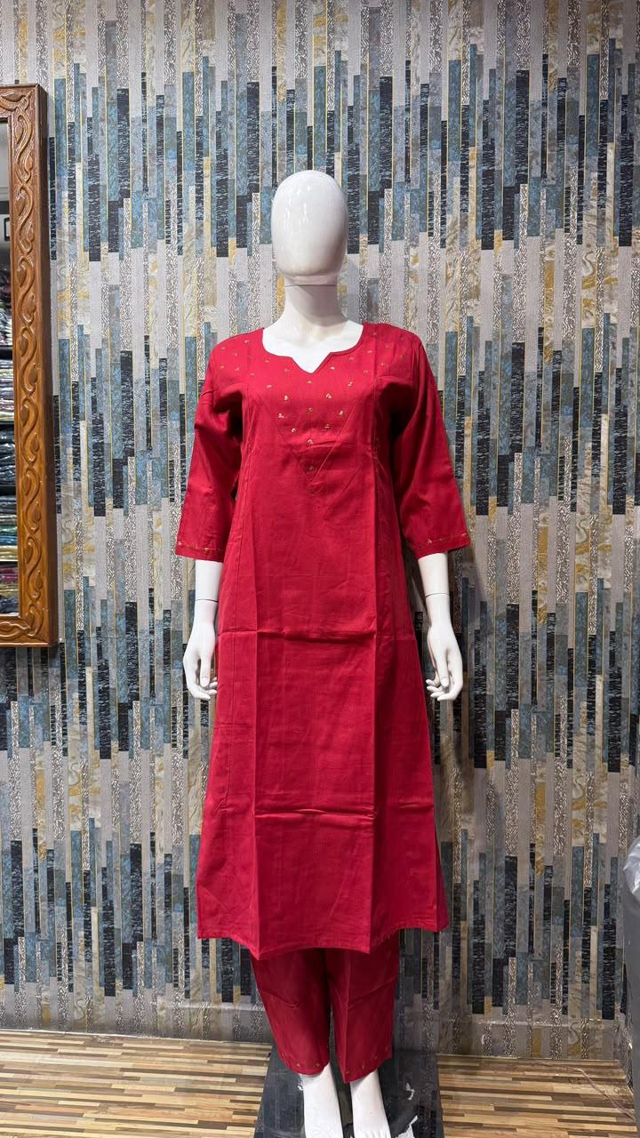 Handloom Cotton coordset – 2-Piece Set