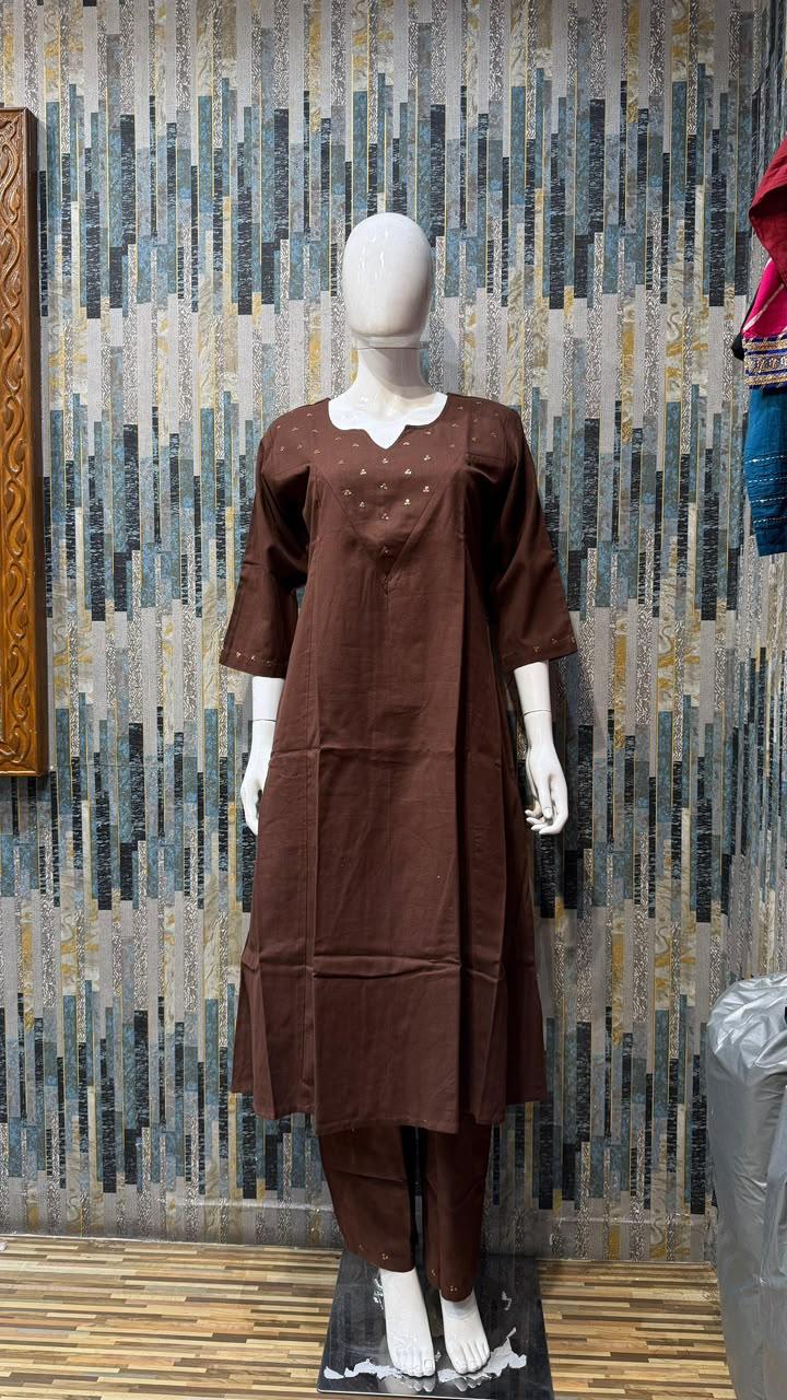 Handloom Cotton coordset – 2-Piece Set