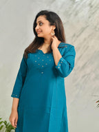 Handloom Cotton coordset – 2-Piece Set