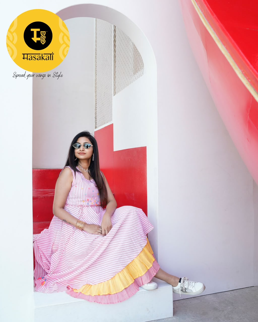 Soft Cotton Layered Dress