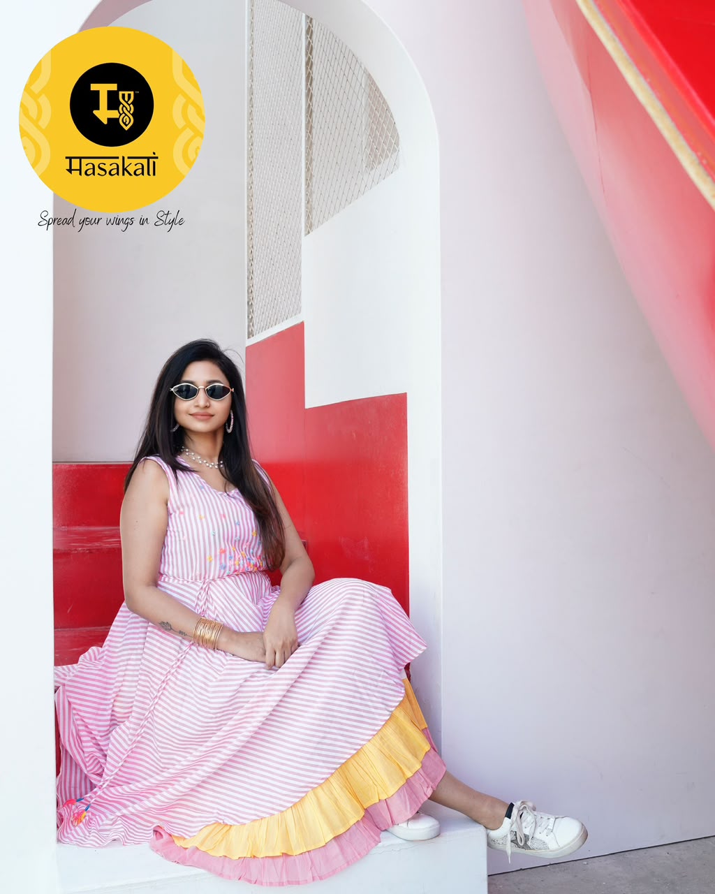 Soft Cotton Layered Dress