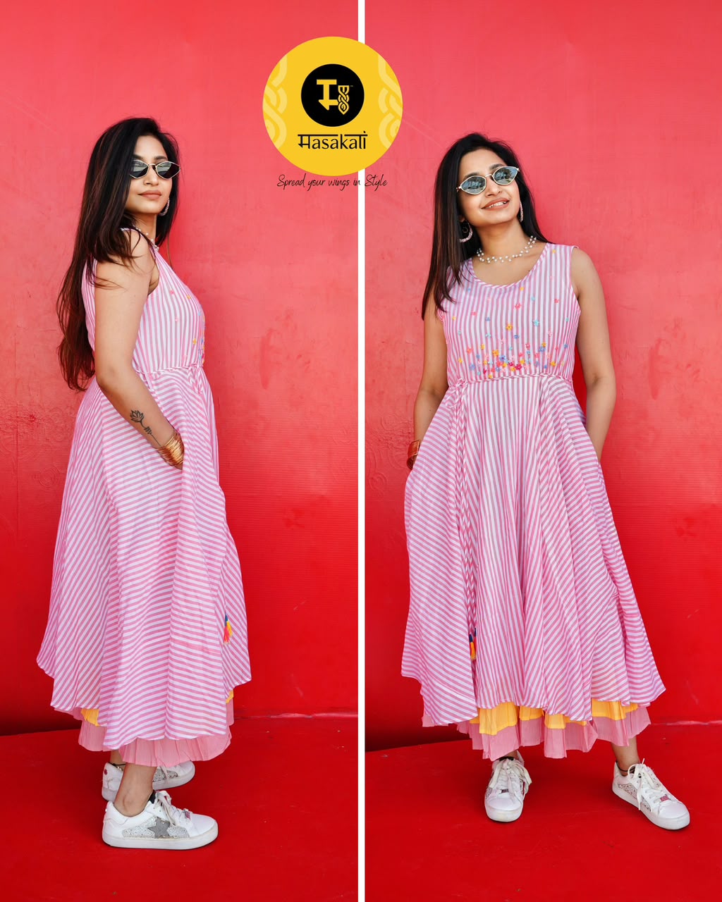 Soft Cotton Layered Dress