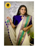 120count Pure mulcotton Saree