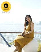 Handloom Cotton Mirror Work Co-ord Set