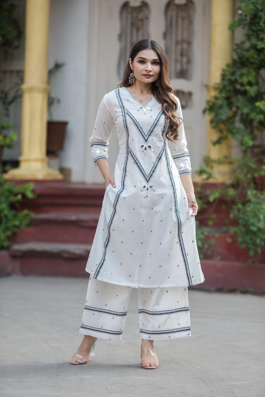 Pure handloom cotton coord